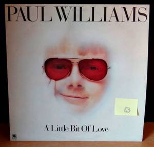 lot 83 image: 1974  Paul Williams  A Little Bit Of Love - AMLH 63655 - LP Vinyl Record