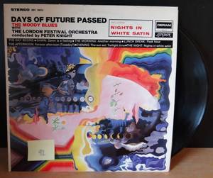 lot 92 image: 1967 The Moody Blues Days of Future Passed Vinyl LP (Deram DES-18012) 