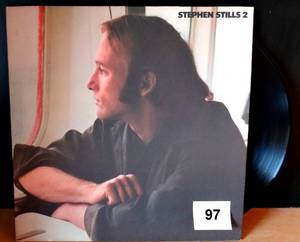 lot 97 image: 1971  Vintage Steven Stills 2 Album Vinyl LP with Updated Song Lyrics Insert
