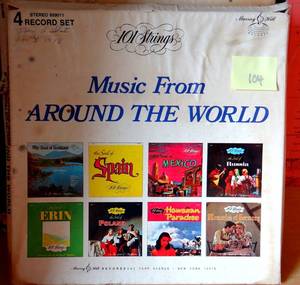 lot 104 image: 101 Strings Music From Around The World 4 Records