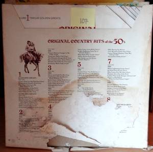 lot 107 image: NO JACKET - ORIGINAL HITS OF THE 50S 8 ALBUM SET