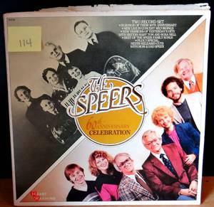 lot 114 image: The Speers SPEER FAMILY 60th Anniversary 2 vinyl LP GATEFOLD MINT CHECK COMPS