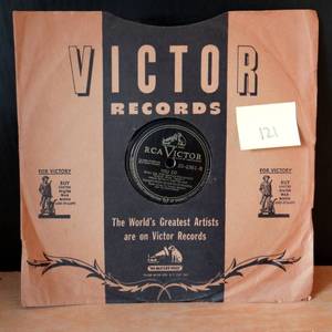 lot 121 image: 1947 VAUGHN MONROE KOKOMO INDIANA YOU DO RCA Victor 10-2361 78 RPM - CHECK COMPS