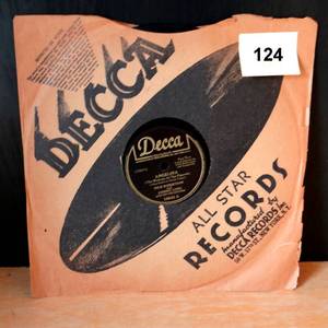 lot 124 image: Dick Robertson  Johnny Long Gonna Build a Big Fence around Texas 78 Decca