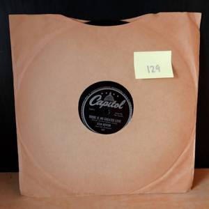 lot 129 image: VINTAGE  Stan Kenton 78 There Is No Greater Love  Across The Alley From The Alamo $$$