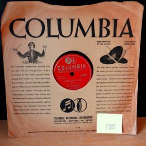 lot 135 image: 1942 -  Benny Goodman Sextet  Trio Columbia 78 rpm - After Youve Gone  Body and Soul