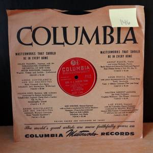 lot 146 image: RAY NOBLE w BUDDY CLARK 78 Love Is A Random ThingLinda COLUMBIA LABEL