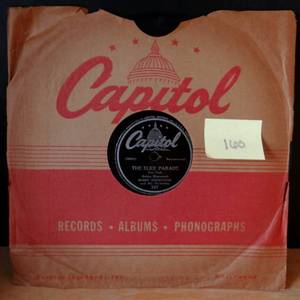 lot 160 image: VINTAGE BOBBY SHERWOOD I Dont Know Why  The Elks Parade 78 RPM Capitol 107