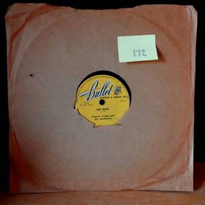lot 172 image: 1947  Francis Craig - Red Rose  Near You - Bullet 1001 78rpm - Bob Lamm
