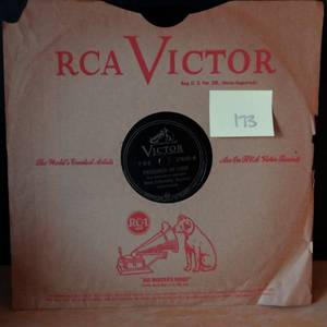 lot 173 image: 1931 - VICTOR RECORDS RUSS COLUMBO SWEET AND LOVELYPRISONER OF LOVE 78 $$$$
