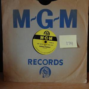 lot 174 image: MGM Record Fiddle Faddle Jazz Pizzicato & Legato 78 rpm 10-1950s Bert Shefter