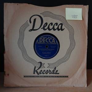 lot 185 image: 1947 -  Woody Herman 78 rpm 10 Decca 2440 Woodchoppers BallBig-Wig in the Wigwam
