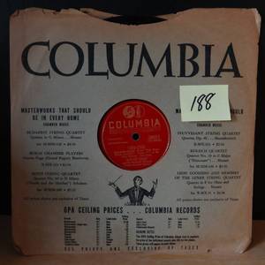 lot 188 image: 1941 - Xavier Cugat and His Waldorf Astoria Orch Columbia 78 rpm - Brazil  Chiu-Chiu $$$