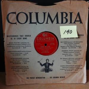 lot 190 image: 1947 -  Les Brown Years And Years AgoSooner Or Later 10 78RPM Columbia Vinyl