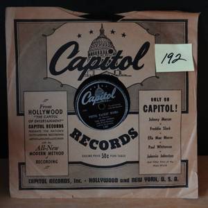 lot 192 image: Pied Pipers Capitol 78 rpm PISTOL PACKIN MAMA  DEACON JONES VG $$