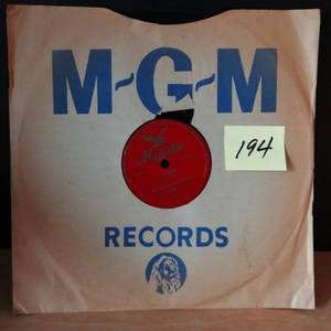 lot 194 image: 1943 -  Eddy Howard My Last GoodbyeLynn 10 78RPM Majestic Vinyl