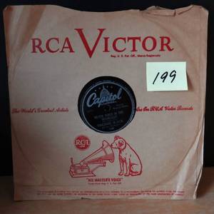 lot 199 image: 1945 -  10 78 RPM-Freddie Slack-Silver Wings in the MoonlightMargaret WhitingCapitol $$$