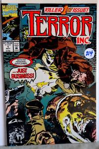 lot 214 image: 1992 TERROR INC. #1 ( KILLER FIRST ISSUE ) MARVEL COMICS VF