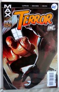 lot 215 image: Terror Inc. # 5 OF 5 MAX Limited Series Lapham Zircher Chung