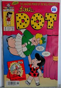 lot 216 image: LITTLE DOT #7 NEAR MINT HARVEY COMICS 1994 NEWSSTAND EDITION 2ND SERIES $$$