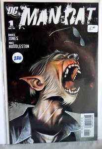 lot 220 image: Man-Bat #1 (2006) Wonderful Mike Huddleston Cover
