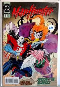 lot 221 image: Manhunter #2 DC 1994 NM- Vince Giarrano cover.