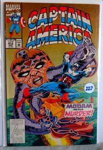 lot 227 image: 1993 - Captain America #413 March 1993 Marvel Comics Comic Book $$$