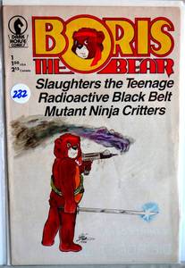 lot 232 image: 1986 -  Boris the Bear #1, Dark Horse comic, 1986, Jim Smith art,