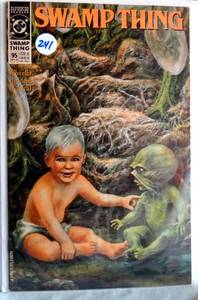 lot 241 image: 1982 - Swamp Thing #95 - 1982 Series Pat Broderick KEY Issue) Rare nice BAGGED BOARDED $$$