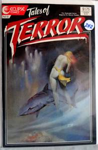 lot 242 image: 1986 -  ECLIPSE COMICS TALES OF THE TERROR NO 6 ITEM-801369-FF3 $$