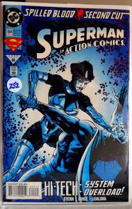 lot 252 image: 1993 DC COMICS - SUPERMAN IN ACTION COMICS  COMIC BOOK No.#694