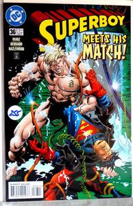 lot 255 image: 1997 -  SUPERBOY #36 FEB 1997 DC COMIC BOOK VFMT