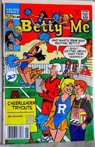 lot 267 image: 1991 -  Archie Comics Betty And Me #188 Comic 1991 Vintage $$$
