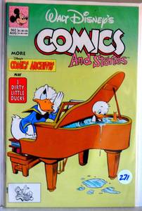 lot 271 image: 1991 -  WALT DISNEYS COMICS AND STORIES # 562  DISNEY COMICS 