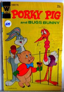 lot 274 image: 1973 - Vintage Porky Pig And Bugs Bunny Comic Book #49