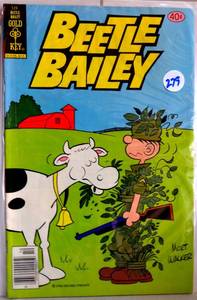 lot 279 image: 1976 - VINTAGE  Beetle Bailey #129 (Gold Key)
