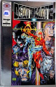 lot 282 image: 1993 -  DEATHMATE - PROLOGUE - SILVER FOIL - 1993 VALIANT IMAGE