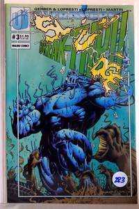 lot 283 image: 1993 - Sludge #3 (Dec 1993, Malibu Ultraverse) Break-Thru Gerber, Aaron Lopresti