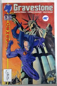 lot 285 image: 1993 -  Gravestone #3 in Very Fine condition. Malibu comics