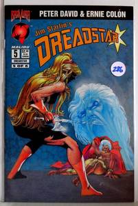 lot 286 image: 1994 -  Dreadstar (1994 series) #5 in Near Mint minus condition. Malibu comics