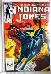 lot 289 image: 1983 -  MARVEL COMICS ADVENTURES OF INDIANA JONES #12 DEC 1983 COMIC #151542D-2