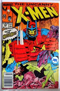 lot 292 image: 1989 -  Uncanny X-Men #246 Combine Ship Your Wins Master Mold