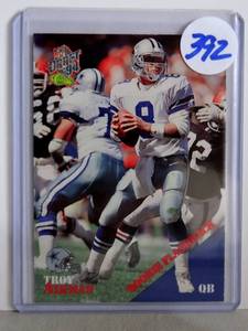 lot 392 image: CLASSIC-DRAFT Troy Aikman COWBOYS UCLA HOF