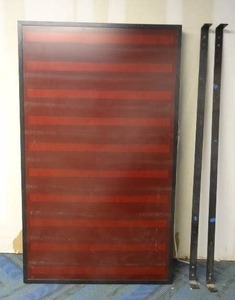 lot 24 image: Large 10 Row LED Theater Marquee, Measures 67.5 x 40