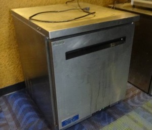 lot 42 image: Arctic Air Model AUC27R 6.5 Cu.Ft Undercounter Stainless Steel Refrigerator