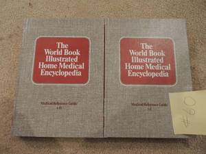 lot 60 image: 2x medicine encyclopedias