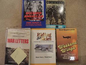 lot 48 image: Books on ships and naval boats 100th AM of naval aviation weekend wings Hanley-American War Criminal and more