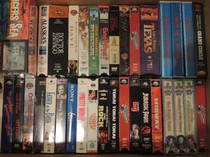 lot 99 image: Large lot of VHS tapes- comedy drama romance