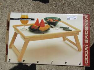 lot 188 image: Basic Winsome wood tray