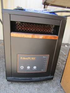 lot 205 image: Eden Pure quartz infrared portable heater